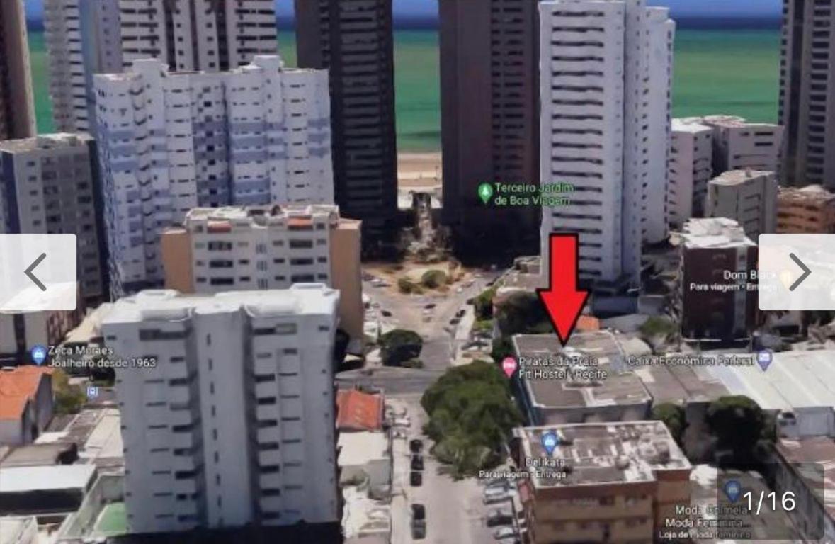 Lindo Cinza A 50m Do Mar - De Boa Viagem Apartamento Recife